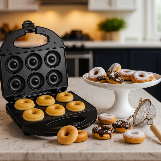 🍩 DONUTPRO – Aparat electric pentru mini-gogoși pufoase, rapide și delicioase