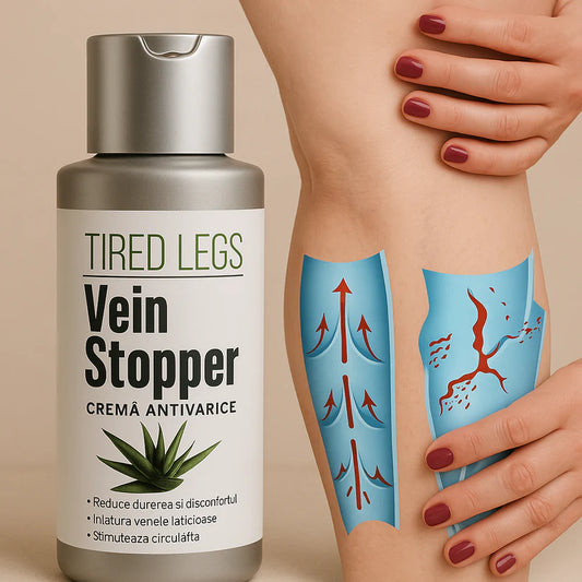 Vein Stopper - Picioarele tale merită mai mult decât durere și greutate