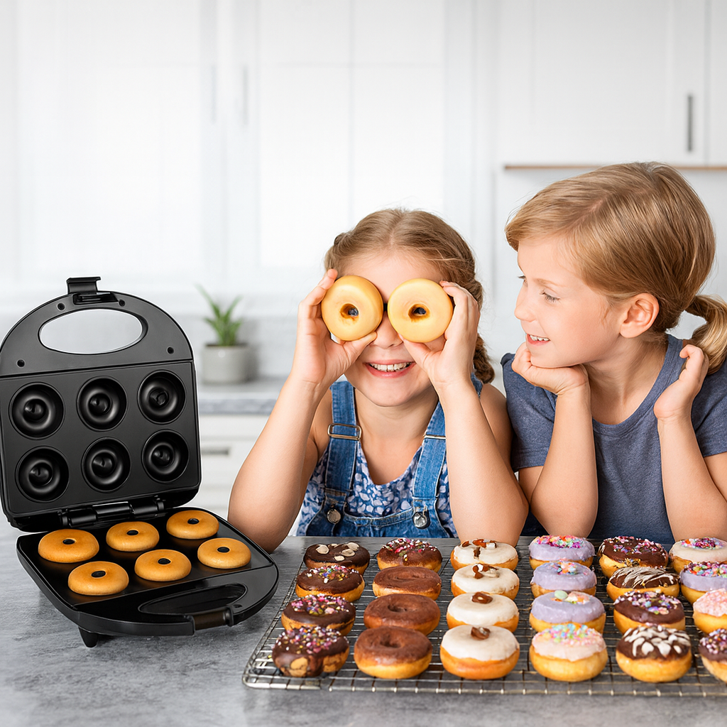 🍩 DONUTPRO – Aparat electric pentru mini-gogoși pufoase, rapide și delicioase