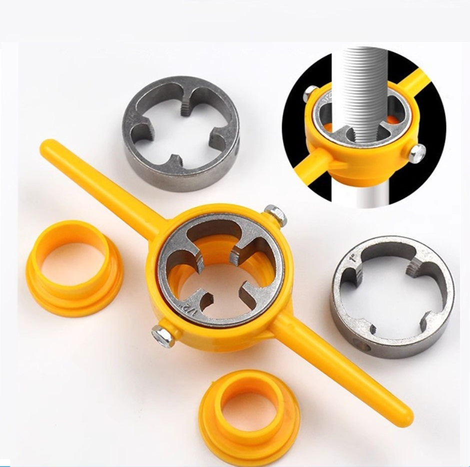 Set pentru Filete Țevi PVC – 6 Piese