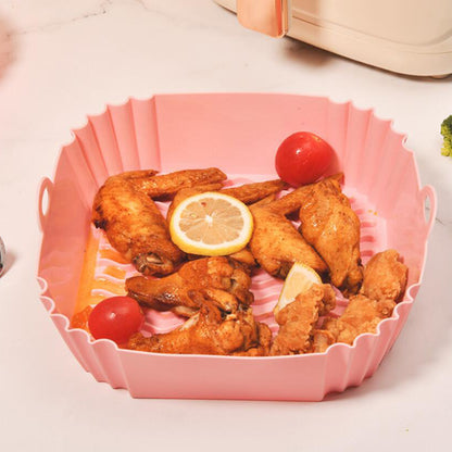 🍟 Set 6 Tăvi din Silicon pentru Airfryer și Cuptor