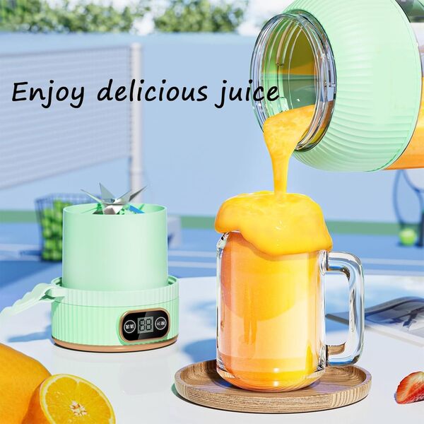 Blender portabil cu afișaj (1200 ml)