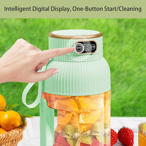 Blender portabil cu afișaj (1200 ml)