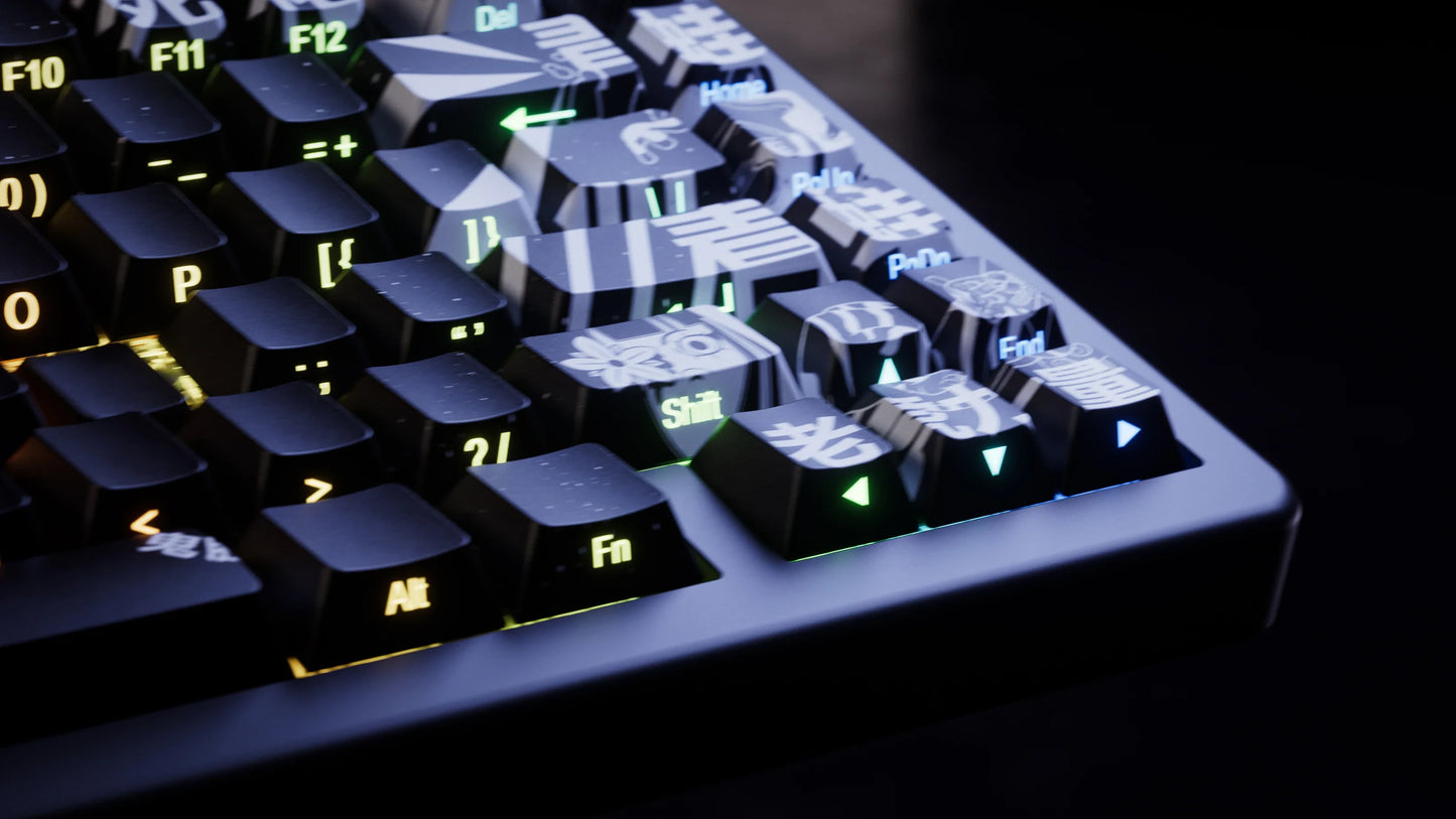 QwertyKey75 HE Momo – Hall Effect, Rapid Trigger, RGB, Snap Tap, Switch-uri Magnetice