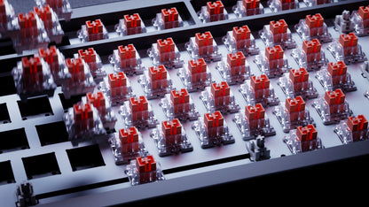 QwertyKey75 HE Momo – Hall Effect, Rapid Trigger, RGB, Snap Tap, Switch-uri Magnetice