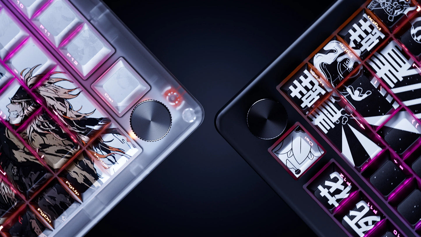 QwertyKey75 HE Momo – Hall Effect, Rapid Trigger, RGB, Snap Tap, Switch-uri Magnetice