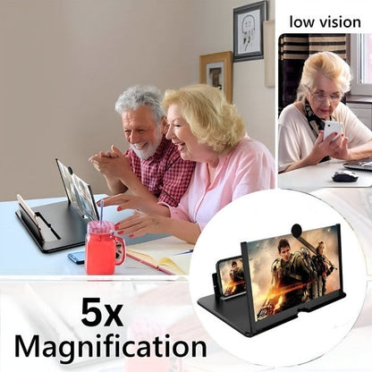 Suport telefon cu amplificator de imagine